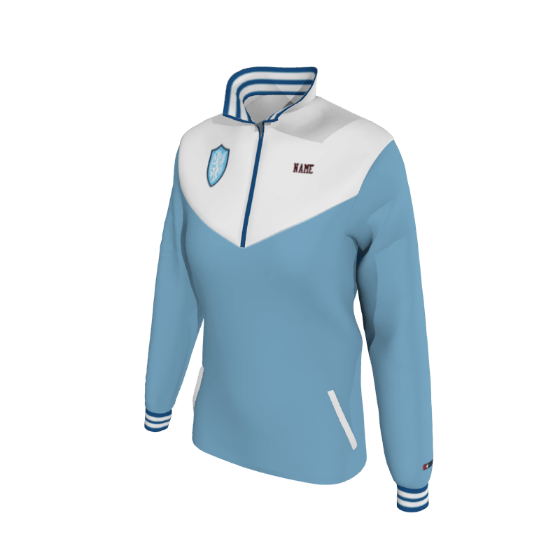 Custom Mission Pullover, Women's W1652 Women's Mission Jacket 2-Color Supplex, Knit Cuffs. (x 10)