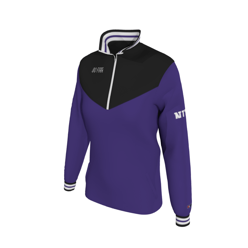 Custom Mission Pullover, Women's W1652 Women's Mission Jacket 2-Color Supplex, Knit Cuffs. (x 10)