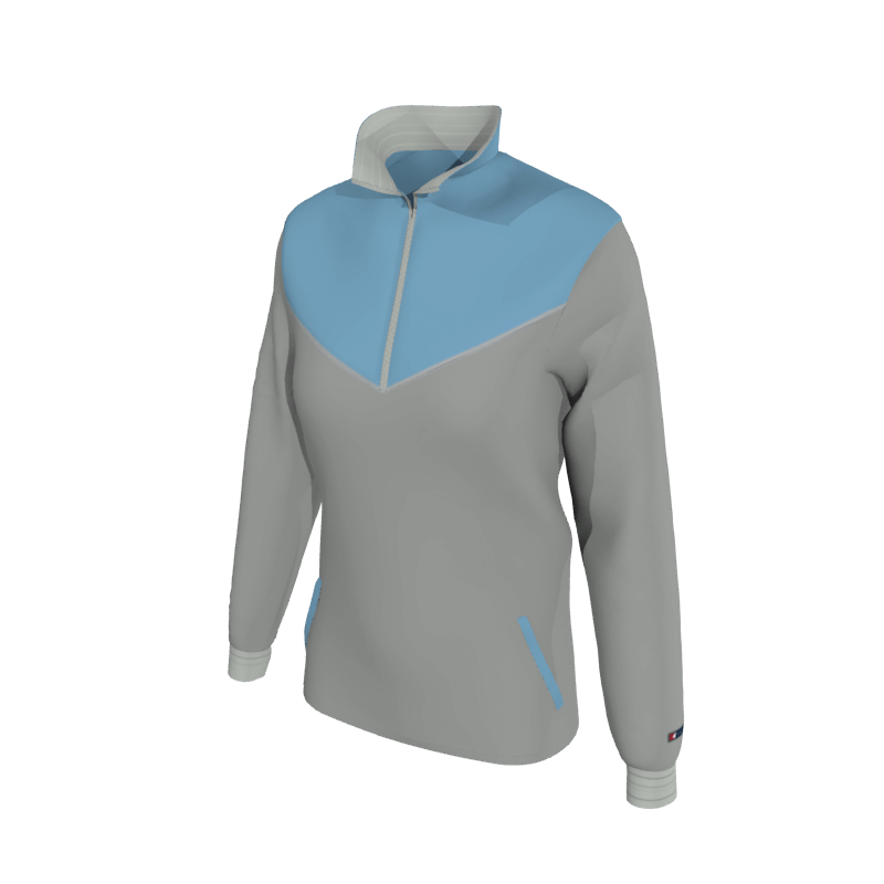 Custom Mission Pullover, Women's W1652 Women's Mission Jacket 2-Color Supplex, Knit Cuffs. (x 12)