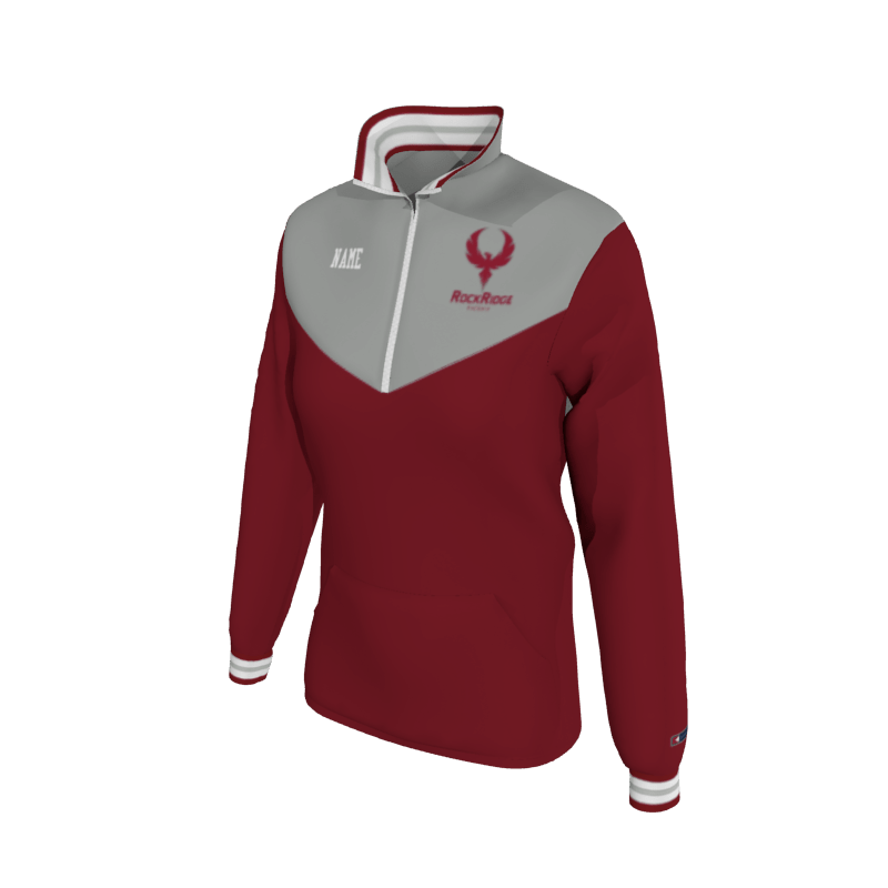 Custom Mission Pullover, Women's W1652 Women's Mission Jacket 2-Color Supplex, Knit Cuffs. (x 13)