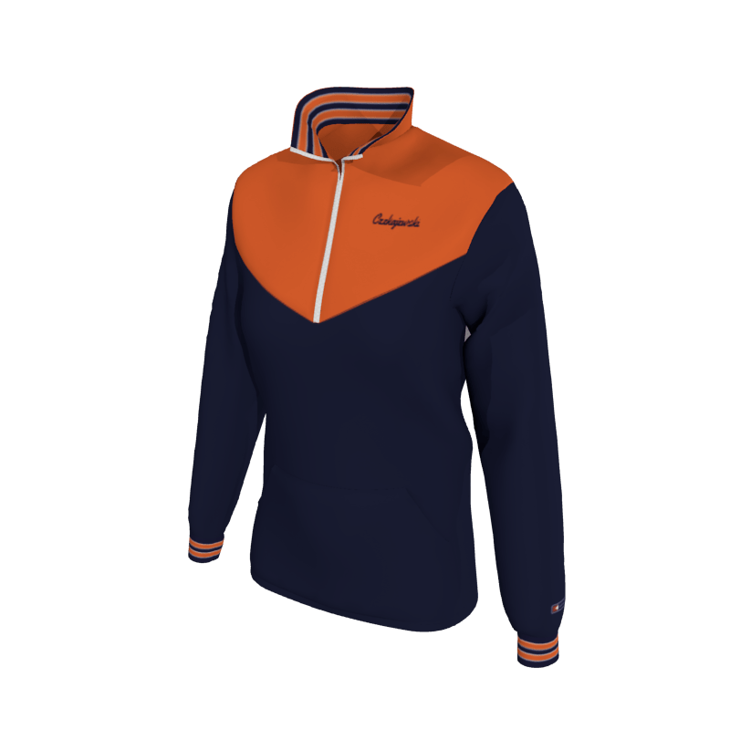 Custom Mission Pullover, Women's W1652 Women's Mission Jacket 2-Color Supplex, Knit Cuffs. (x 17)