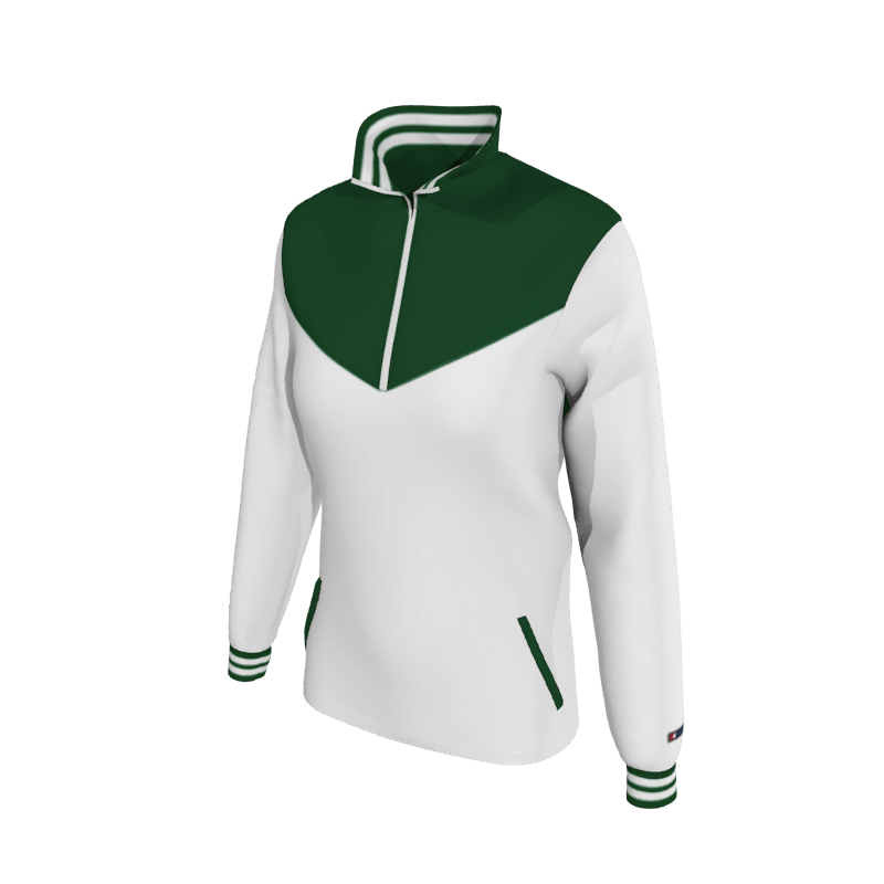 Custom Mission Pullover, Women's W1652 Women's Mission Jacket 2-Color Supplex, Knit Cuffs. (x 25)