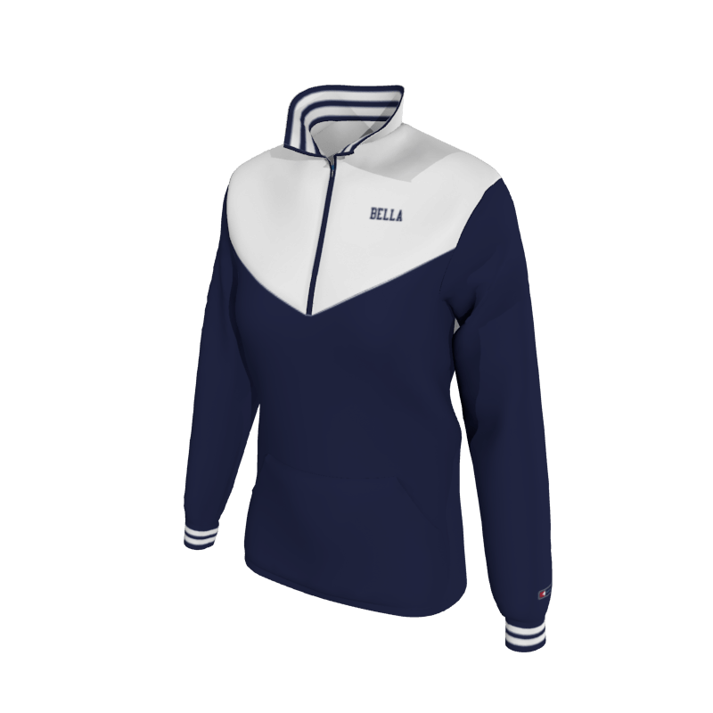 Custom Mission Pullover, Women's W1652 Women's Mission Jacket 2-Color Supplex, Knit Cuffs. (x 35)