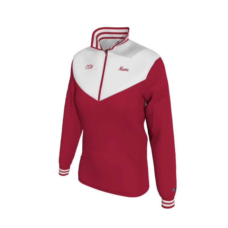 Custom Mission Pullover, Women's W1652 Women's Mission Jacket 2-Color Supplex, Knit Cuffs. (x 7)