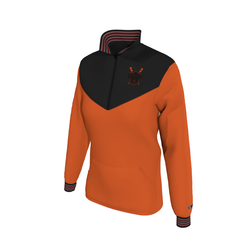 Custom Mission Pullover, Women's W1652 Women's Mission Jacket 2-Color Supplex, Knit Cuffs. (x 7)
