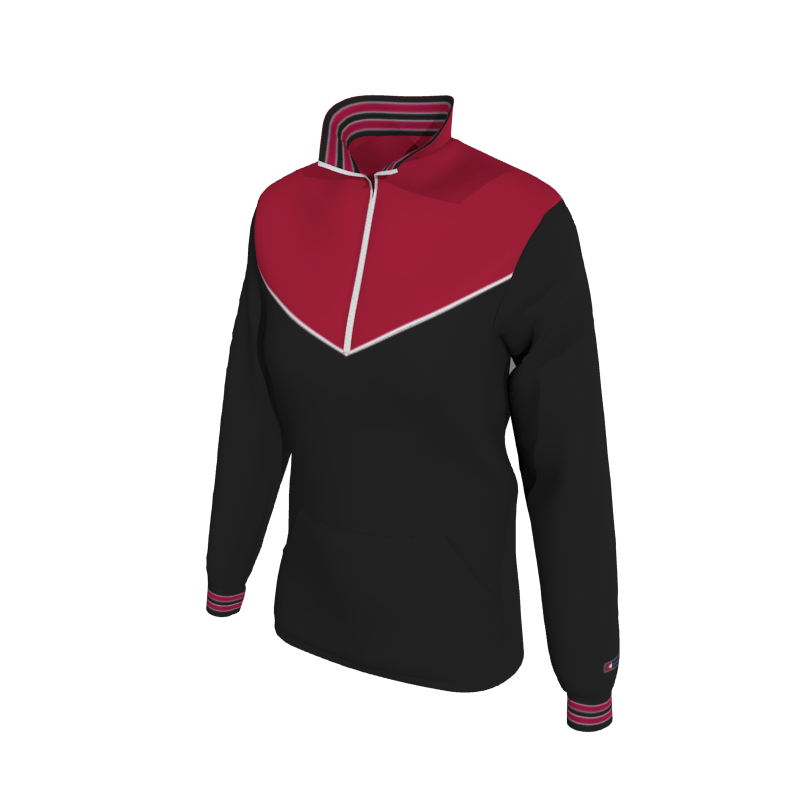 Custom Mission Pullover, Women's W1652 Women's Mission Jacket 2-Color Supplex, Knit Cuffs. (x 8)