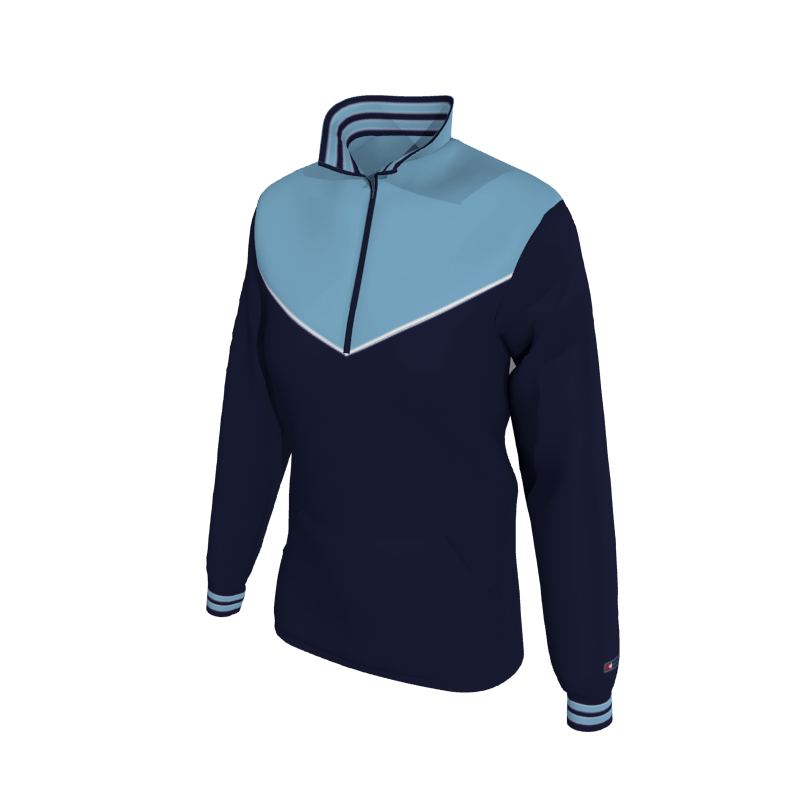 Custom Mission Pullover, Women's W1652 Women's Mission Jacket 2-Color Supplex, Knit Cuffs. (x 9)