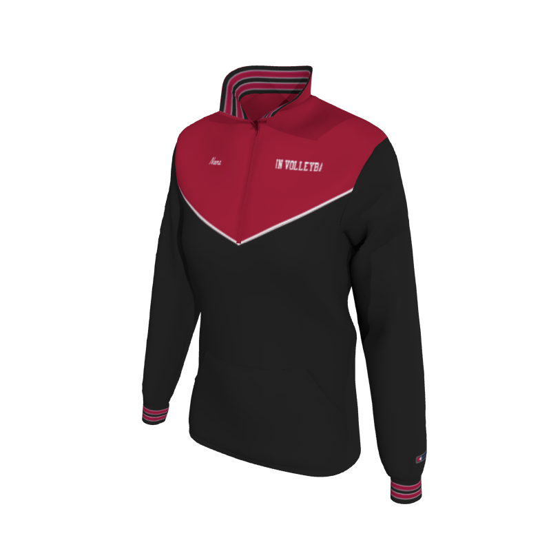 Custom Mission Pullover, Women's W1652 Women's Mission Jacket 2-Color Supplex, Knit Cuffs. (x 9)