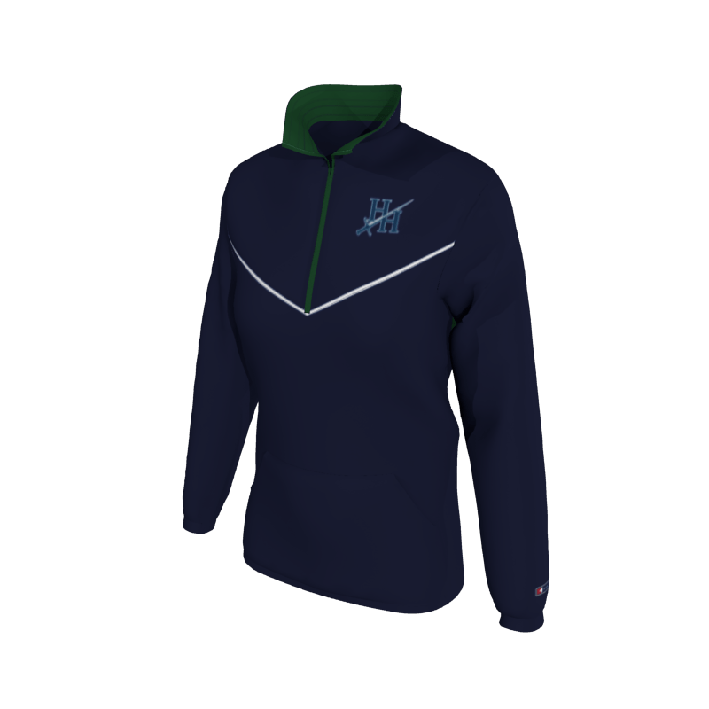 Custom Mission Pullover, Women's W1652E Womens Mission Jacket 2-Color Supplex, Elastic Cuffs. (x 1)