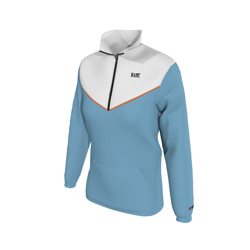 Custom Mission Pullover, Women's W1652E Womens Mission Jacket 2-Color Supplex, Elastic Cuffs. (x 1)
