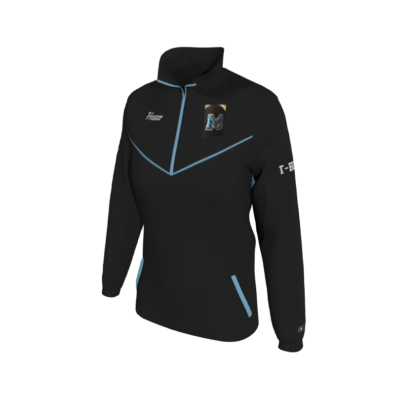 Custom Mission Pullover, Women's W1652E Womens Mission Jacket 2-Color Supplex, Elastic Cuffs. (x 1)