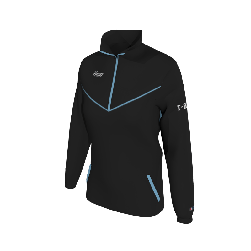 Custom Mission Pullover, Women's W1652E Womens Mission Jacket 2-Color Supplex, Elastic Cuffs. (x 1)