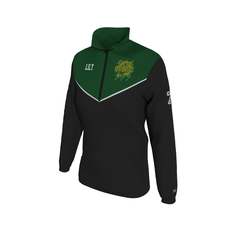 Custom Mission Pullover, Women's W1652E Womens Mission Jacket 2-Color Supplex, Elastic Cuffs. (x 16)