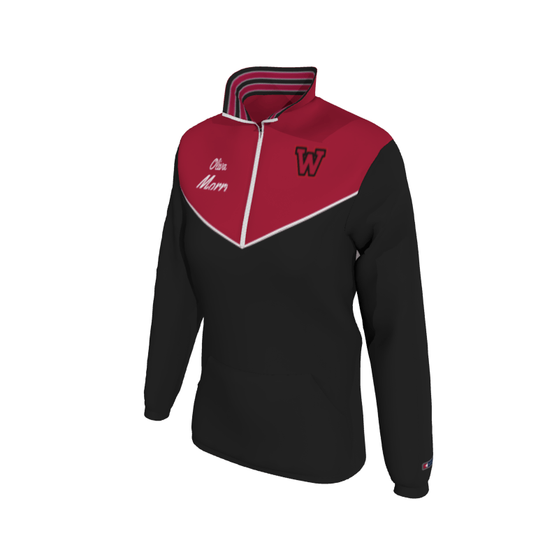 Custom Mission Pullover, Women's W1652E Womens Mission Jacket 2-Color Supplex, Elastic Cuffs. (x 43)