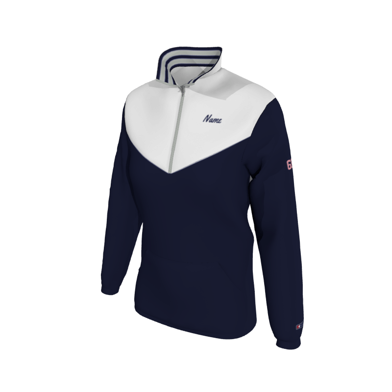 Custom Mission Pullover, Women's W1652E Womens Mission Jacket 2-Color Supplex, Elastic Cuffs. (x 8)