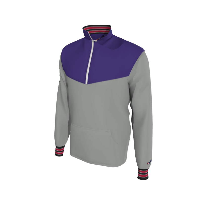 Custom Morgan Mission Pullover, Men's 1652 Mission 2-Color Supplex, Knit Cuffs. (x 1)