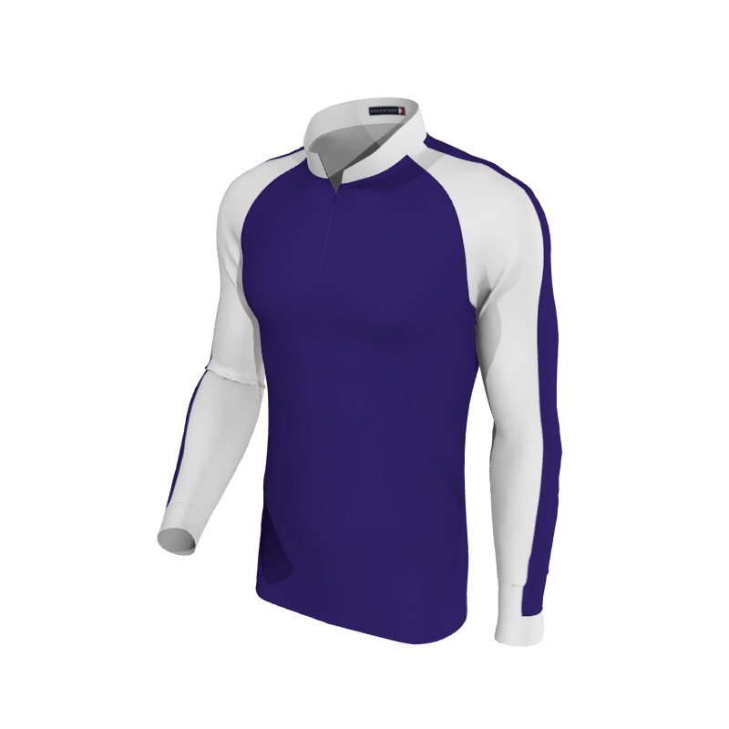 Custom Performance Layers Piece Dyed Sleeves Cold Weather Half-Zip Training Top. (x 60)
