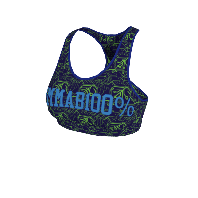 Custom Performance Layers Solid Team Sport Bra. (x 12)