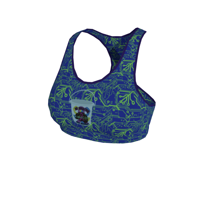 Custom Performance Layers Solid Team Sport Bra. (x 12)