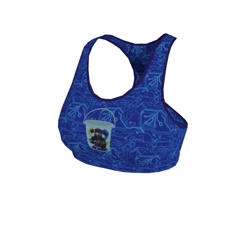 Custom Performance Layers Solid Team Sport Bra. (x 24)