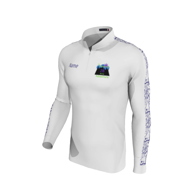 Custom Performance Layers Sublimated Sleeves (+$8.00/unit) Cold Weather Half-Zip Training Top. (x 12)