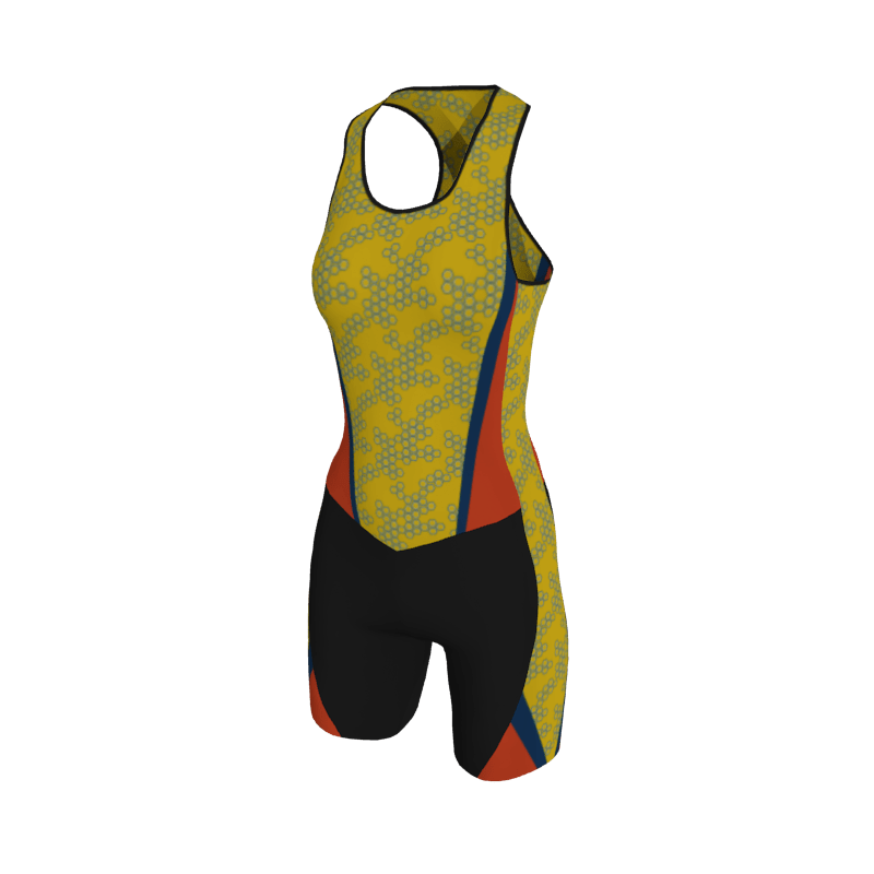Custom Rowing Uniforms 114 Women's Pinnacle II Unisuit with Binding. (x 1)