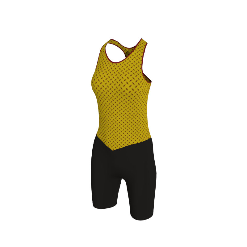 Custom Rowing Uniforms Solid Women's JMS II Unisuit w/Binding. (x 1)