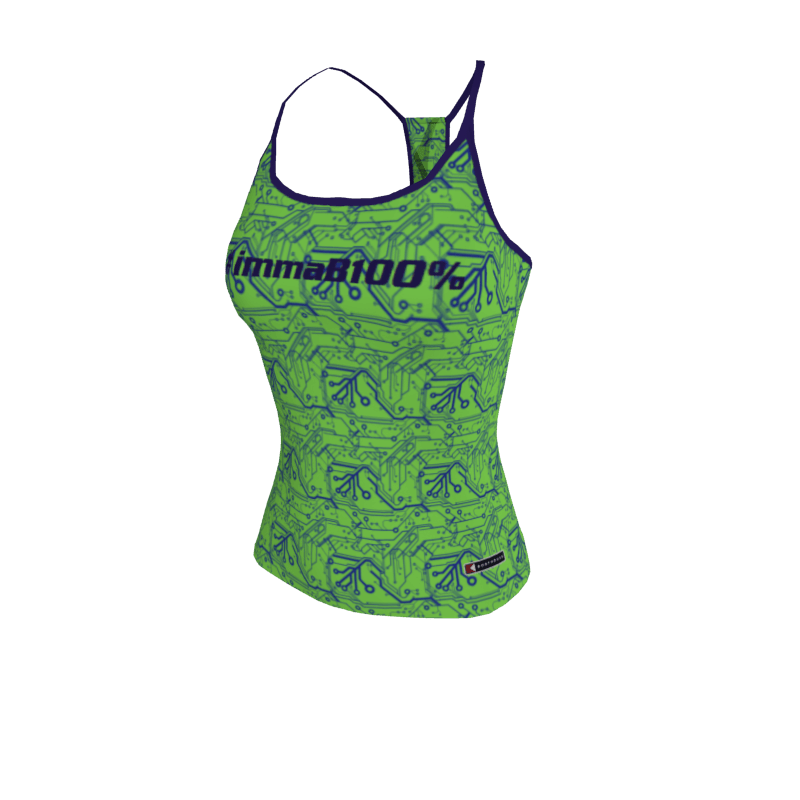 Custom Rowing Uniforms Solid Women's Strappy Team Training Racerback BLW860. (x 12)