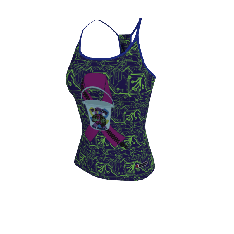 Custom Rowing Uniforms Solid Women's Strappy Team Training Racerback BLW860. (x 12)