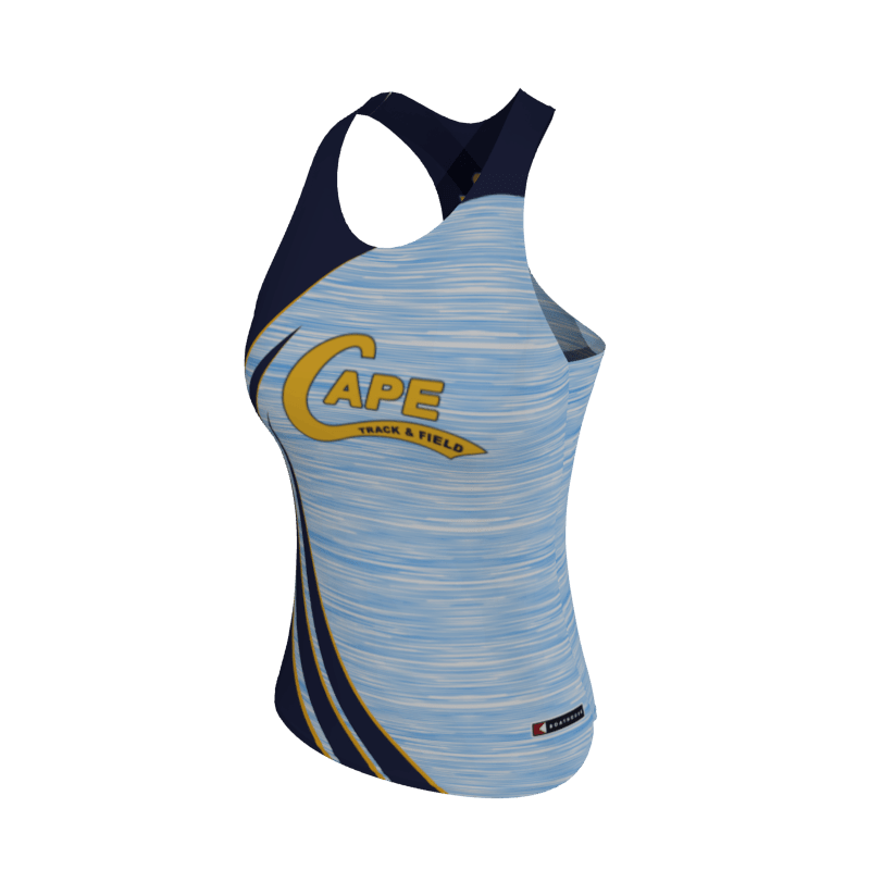 Custom Running 408 Women's Racer Singlet TKW203. (x 40)