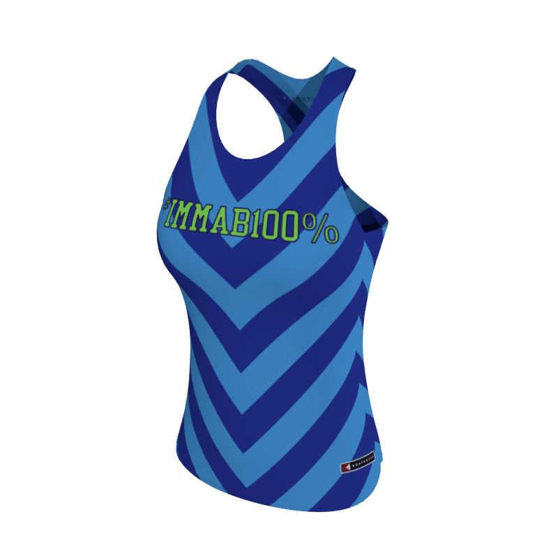 Custom Running Chevron Women's Comfort-Dri Tank. (x 12)