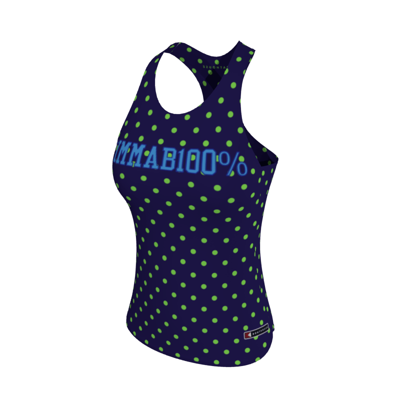Custom Running Polka Dot Women's Comfort-Dri Tank. (x 12)
