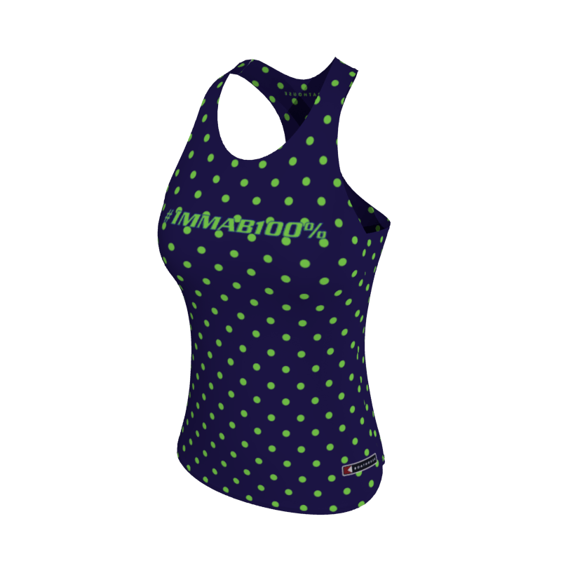 Custom Running Polka Dot Women's Comfort-Dri Tank. (x 24)