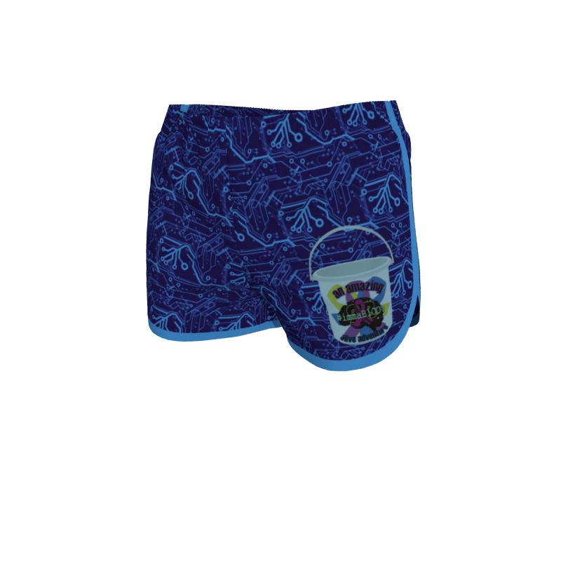 Custom Running Solid Women's Endurance Shorts w/Binding. (x 12)