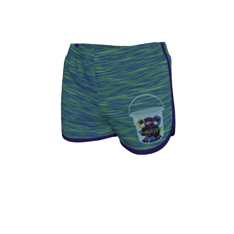 Custom Running Solid Women's Endurance Shorts w/Binding. (x 12)