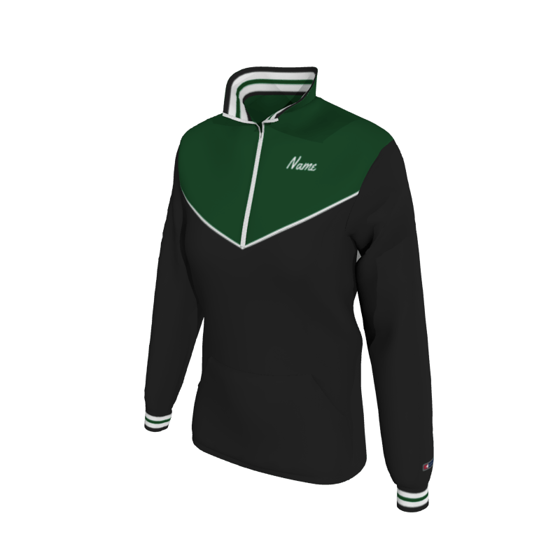 Custom Sandy Spring Lacrosse Mission Jacket, Women's 2-Color W1652 Supplex, Knit Cuffs (x 6)