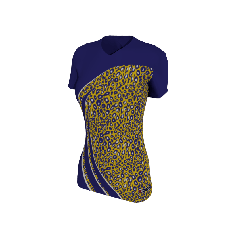 Custom Track & Field + XC Uniforms 408 Short Sleeve Backstretch Compression Top, Women's. (x 1)