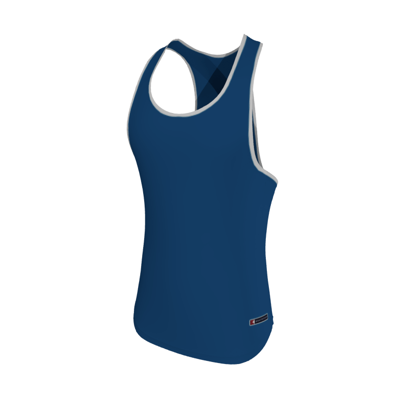 Custom Track & Field + XC Uniforms Solid Men's Racer Singlet With Binding. (x 1)