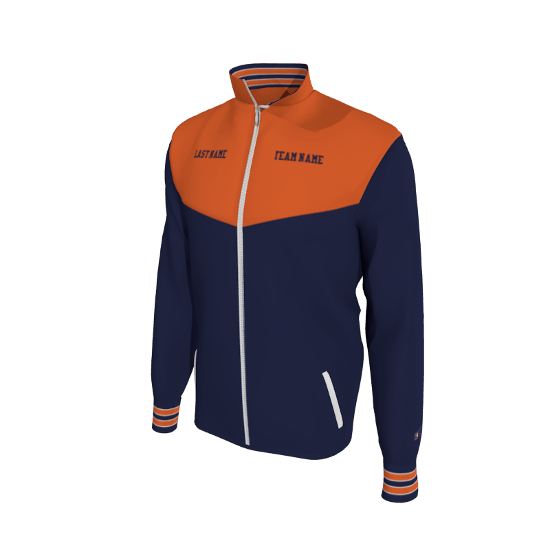 Custom Victory Jacket, Men's 2652 Victory Men's 2-Color Supplex w/Knit Trim. (x 1)