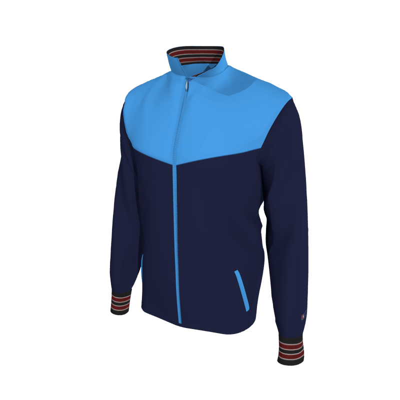 Custom Victory Jacket, Men's 2652 Victory Men's 2-Color Supplex w/Knit Trim. (x 1)