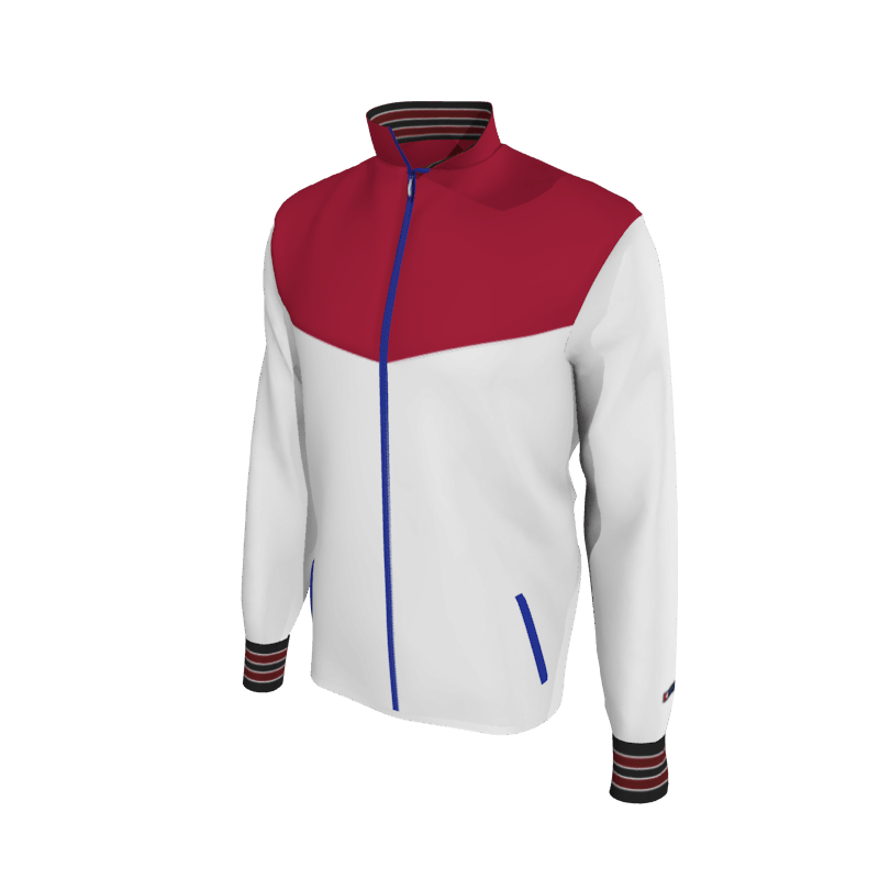 Custom Victory Jacket, Men's 2652 Victory Men's 2-Color Supplex w/Knit Trim. (x 1)