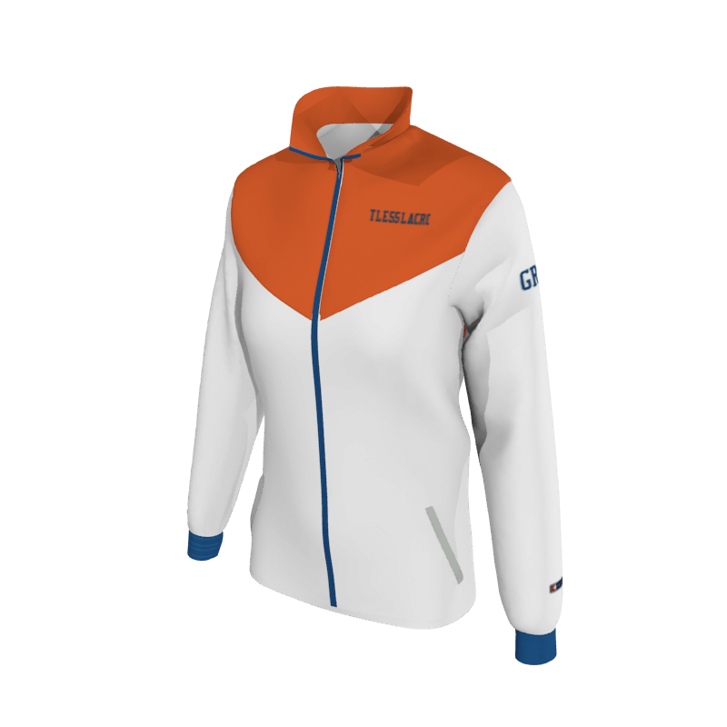 Custom Victory Jacket, Women's W2652 Victory Women's 2-Color Supplex, Knit Cuffs. (x 1)