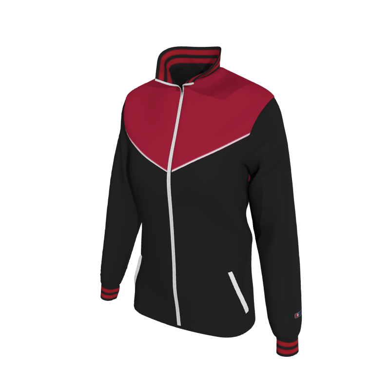 Custom Victory Jacket, Women's W2652 Victory Women's 2-Color Supplex, Knit Cuffs. (x 1)