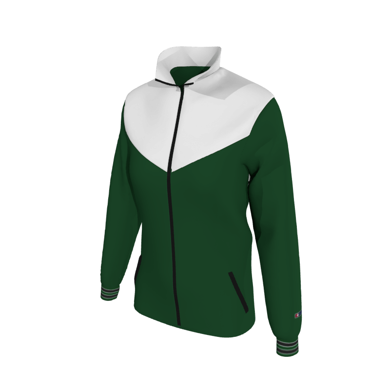 Custom Victory Jacket, Women's W2652 Victory Women's 2-Color Supplex, Knit Cuffs. (x 1)