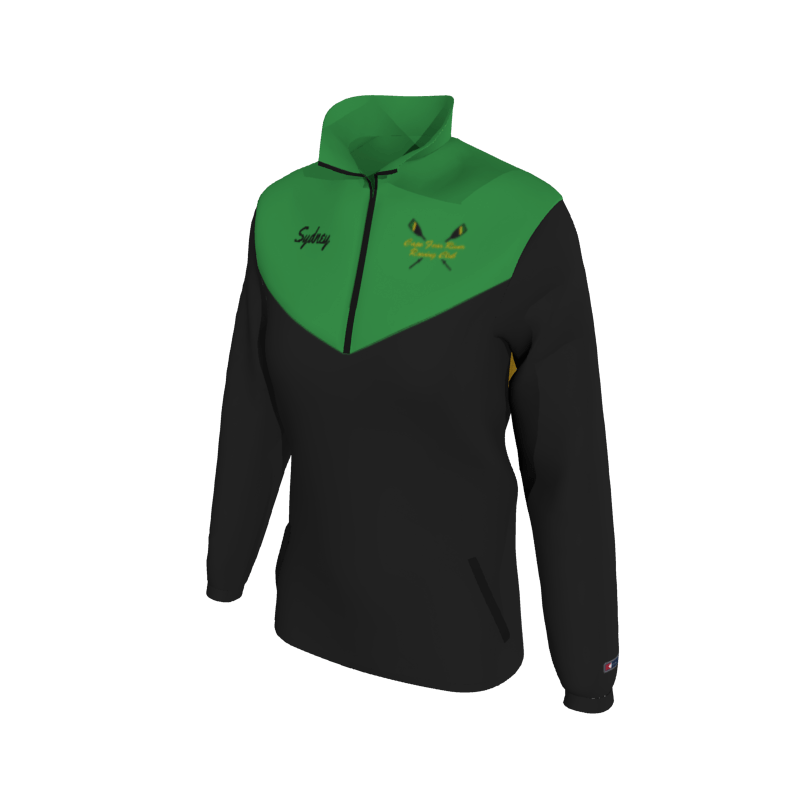 Custom Women's Mission Pullover (Reorder) W1652E Womens Mission Jacket 2-Color Supplex, Elastic Cuffs 1652E [REORDER]. (x 1)