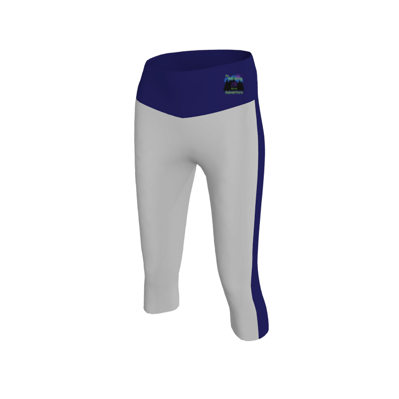 Custom Women's Yoga Team Training Capris Women's Team Yoga Capris. (x 12)